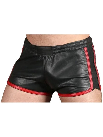 Men’s Workout Leather Shorts
