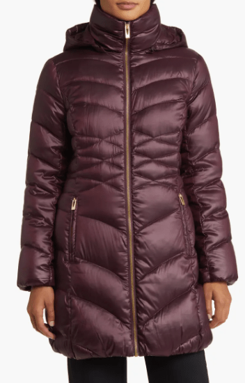 Women’s Winter Coat With Removable Hood