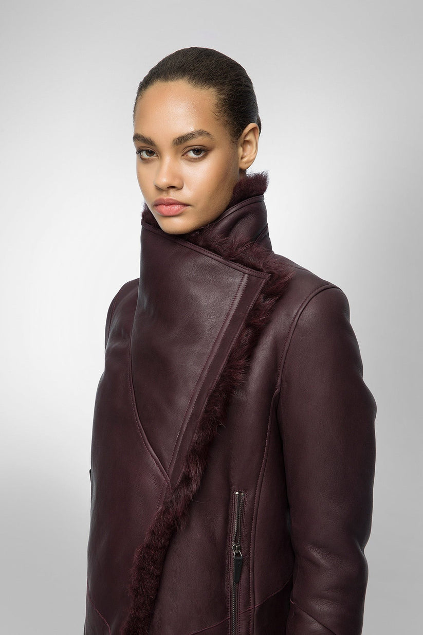 Women’s Warm Leather Outerwear
