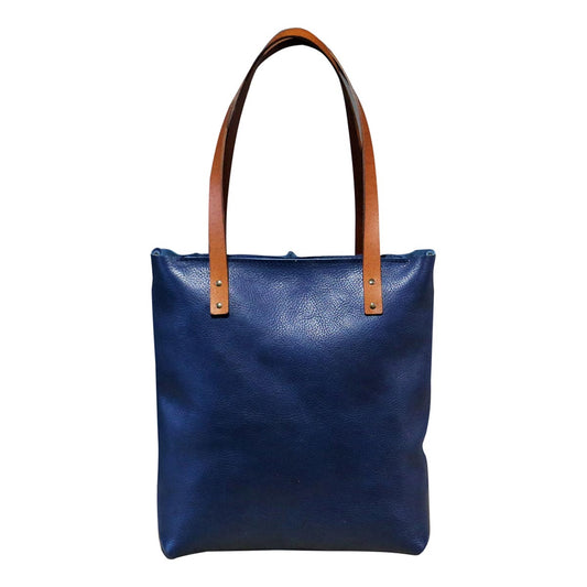 AuroraLuxe Leather Tote Bag