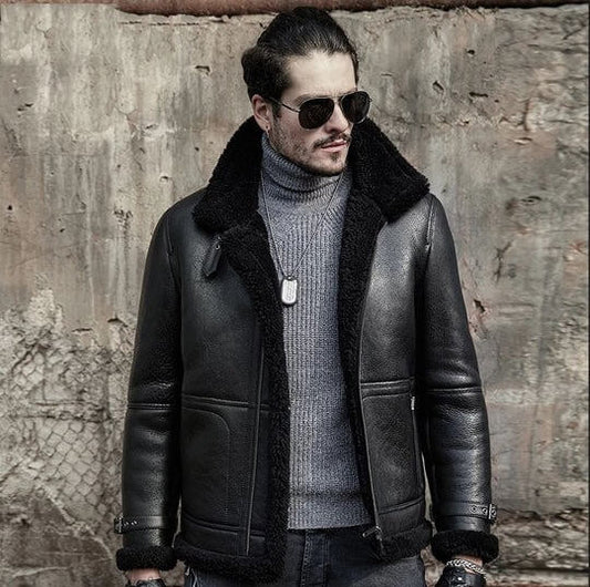 B3 Shearling Aviator Jacket