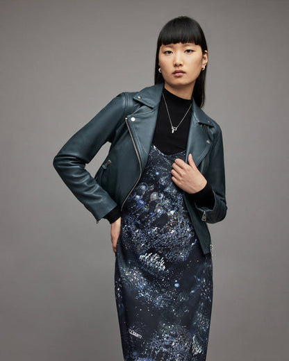 Green Motorcycle Jacket