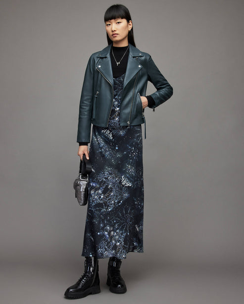 Green Motorcycle Jacket