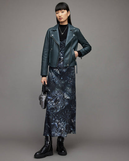 Green Motorcycle Jacket