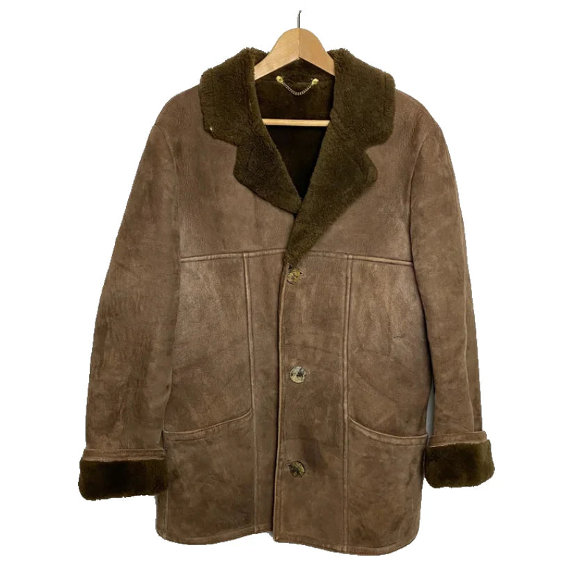 Vintage Men’s Shearling Lambskin Coat