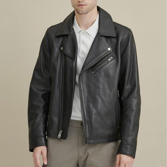 Real Leather Motorbike Jacket