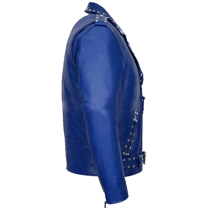 Punk Studded Leather Jacket