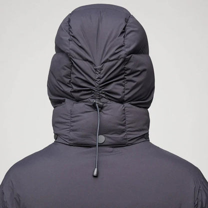 Warm black jacket for women