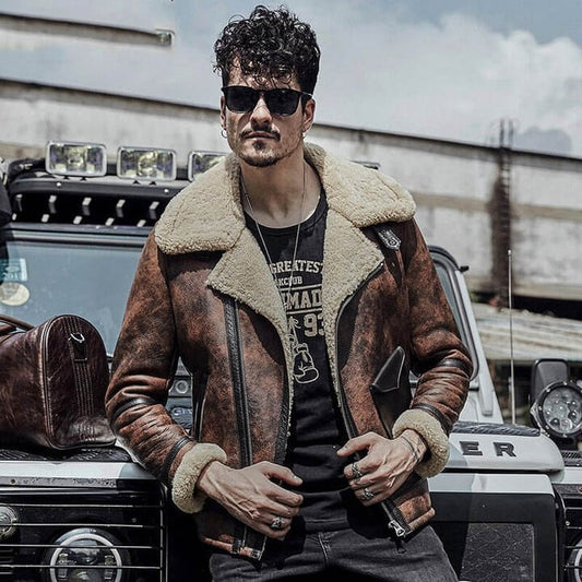 Men’s B3 RAF Shearling Jacket