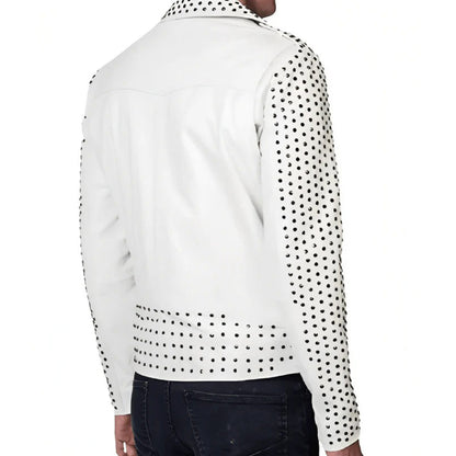 Men’s Punk White Jacket