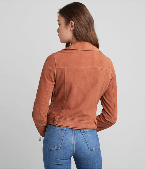 Leather Motorcycle Jacket Women