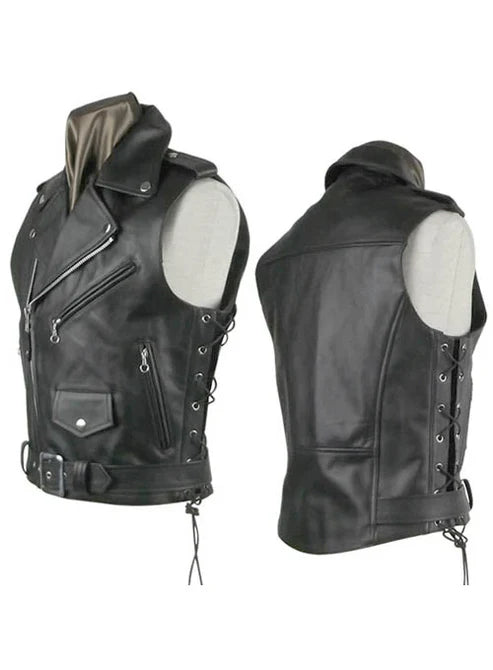 Men's Biker Leather Style