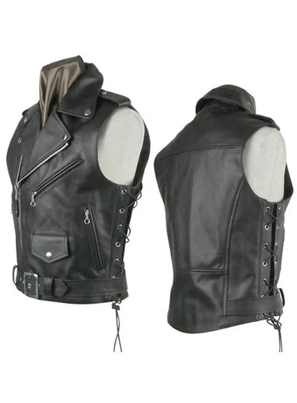 Men's Biker Leather Style