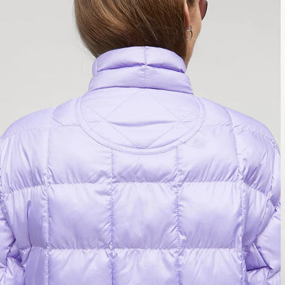 Purple winter jacket women