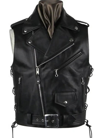 Men's Biker Leather Style