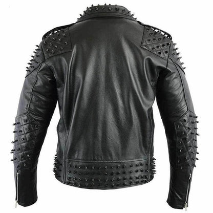 Edgy Leather Jacket for Men