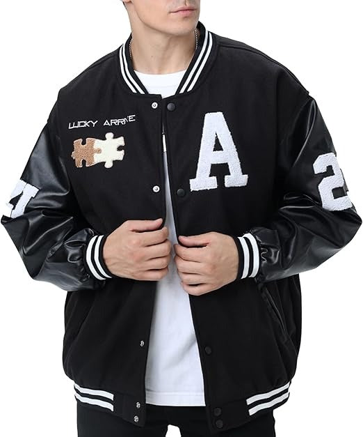 Streetwear Letterman Jacket