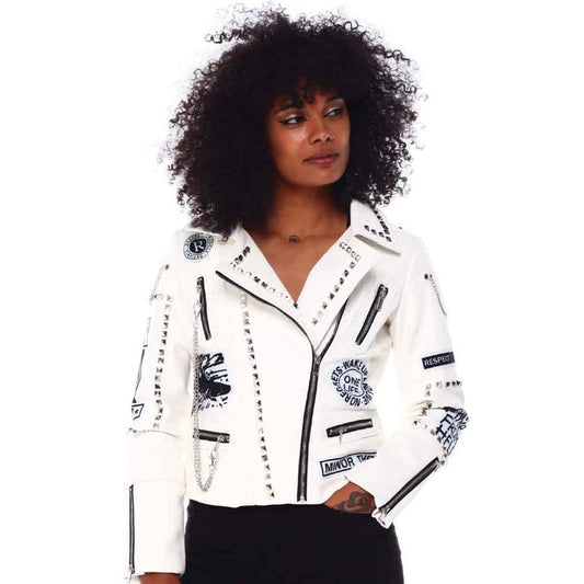 Women’s Edgy Leather Jacket