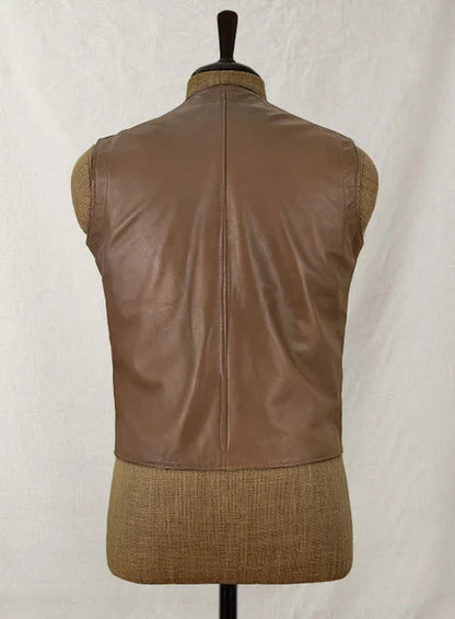 Men’s Leather Vest