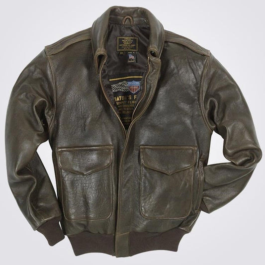A-2 Pilot Leather Jacket