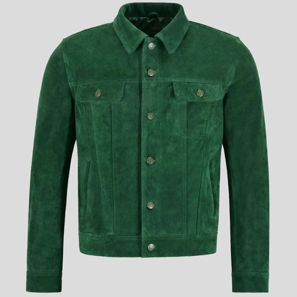 Suede Leather Jacket for Men