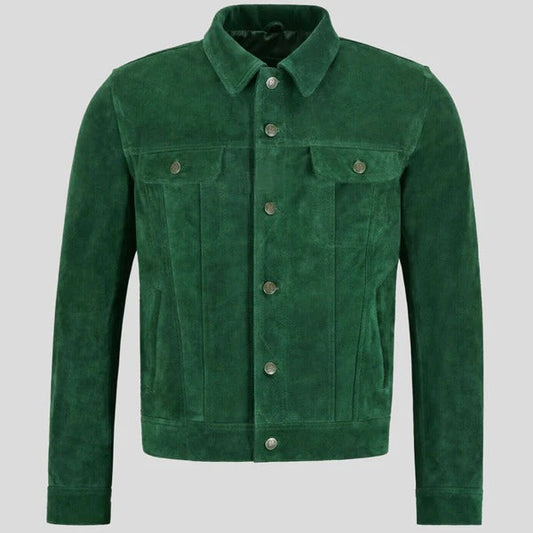 Suede Leather Jacket for Men