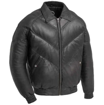 Soft Leather Winter Jacket