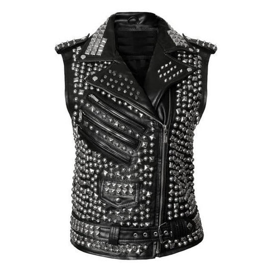 Brando Leather Vest for Men