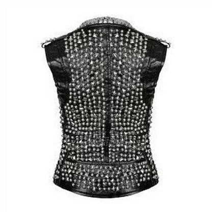 Brando Leather Vest for Men