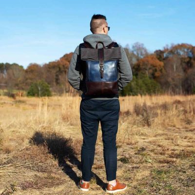 Canvas Lux Unisex Leather Backpack – Stylish & Versatile Gear