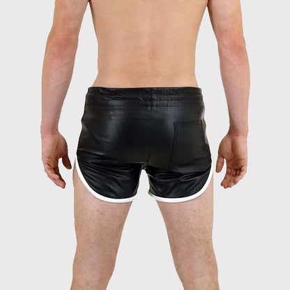 Men’s Genuine Leather Gym & Beach Shorts
