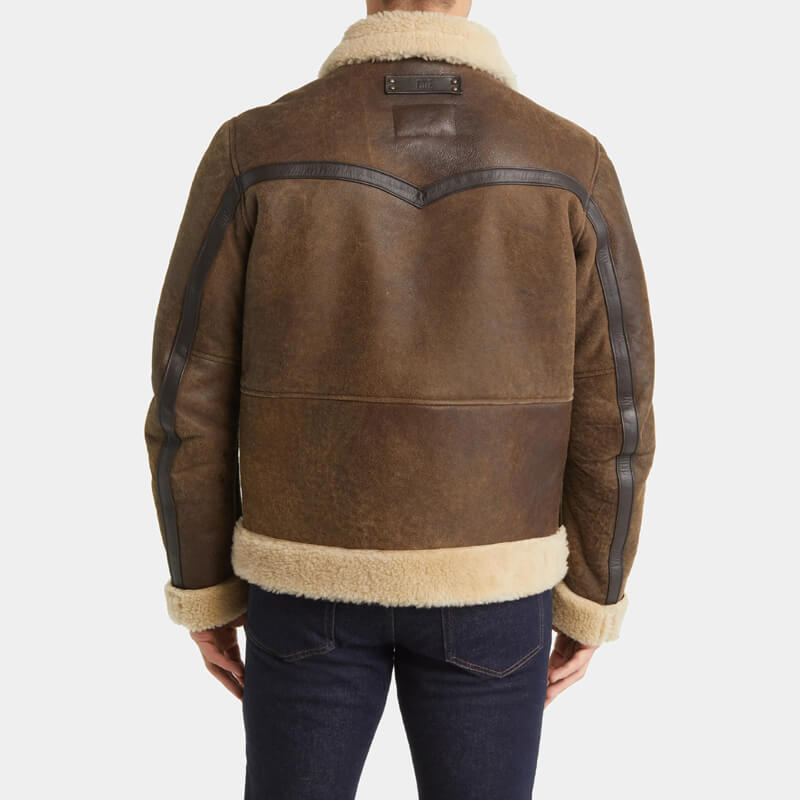 sheepskin jacket for men