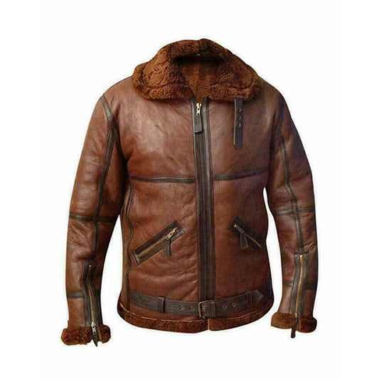 Premium Aviator Leather Jackets For Men