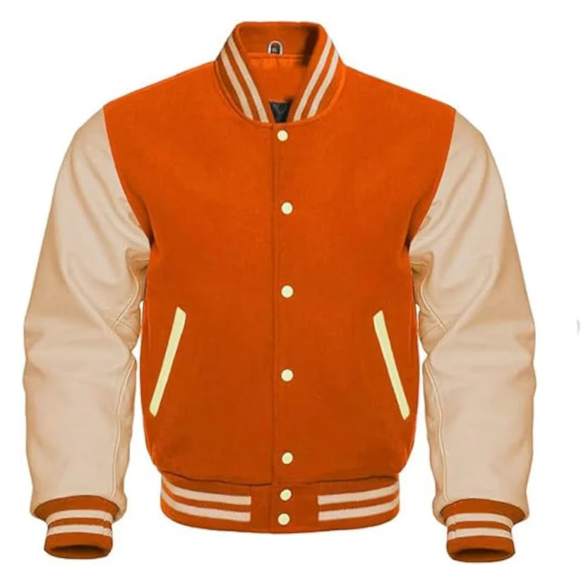 Fashion Men's Varsity Letterman Jacket