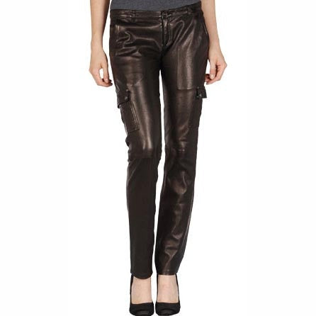 Women’s Urbane Haute Leather Pants – Sophisticated Street Luxe