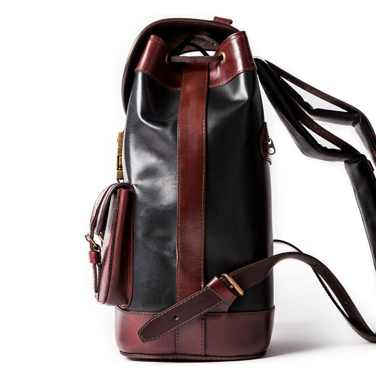 Antoine Leather Bucket Backpack – Premium Everyday Carry