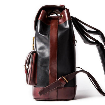 Antoine Leather Bucket Backpack – Premium Everyday Carry