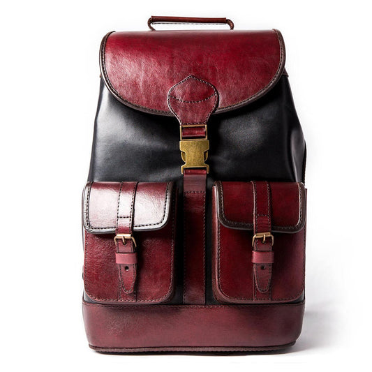 Antoine Leather Bucket Backpack – Premium Everyday Carry