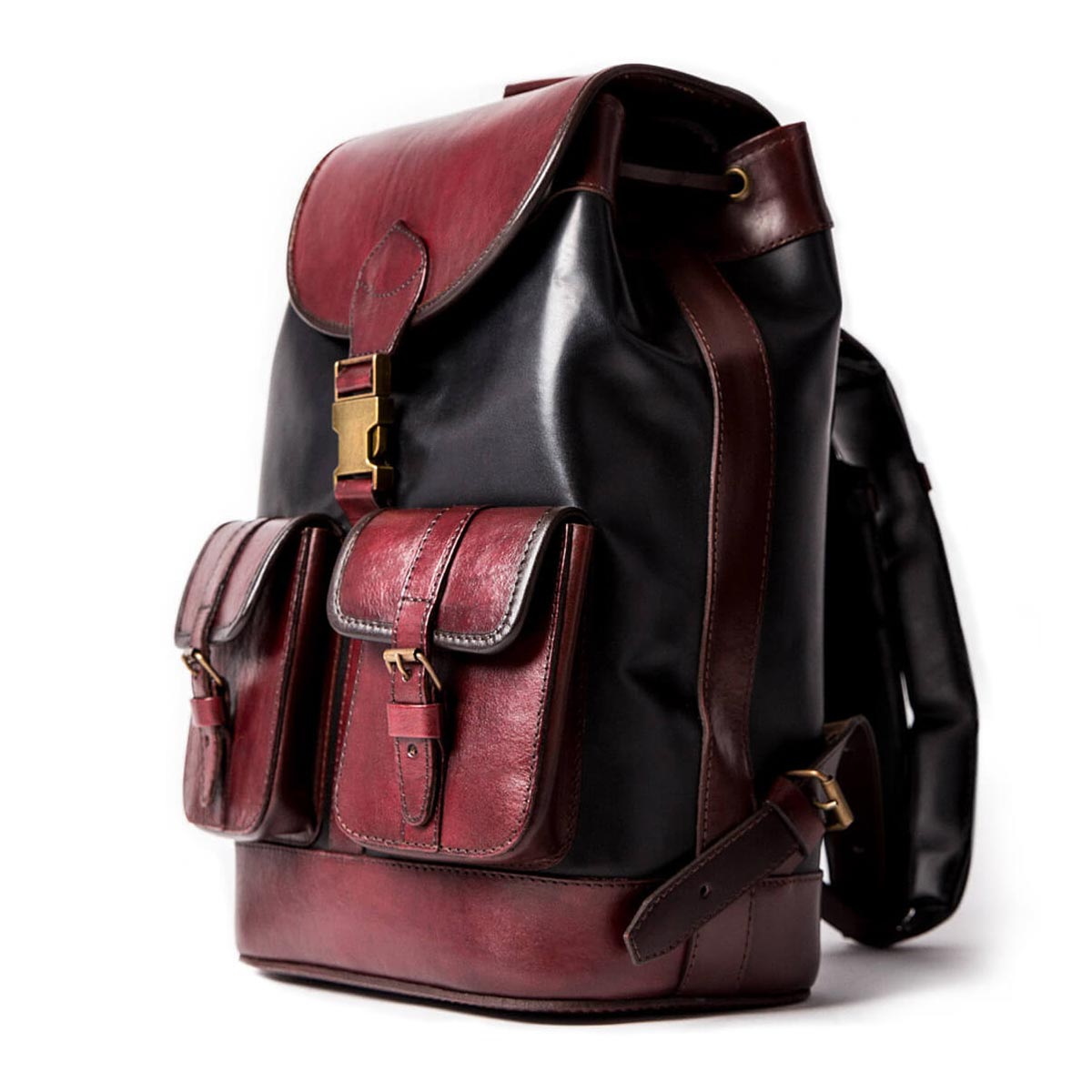Antoine Leather Bucket Backpack – Premium Everyday Carry