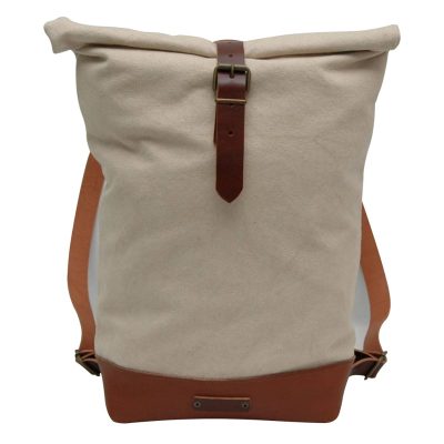 LuxCarry College Chic Leather Backpack