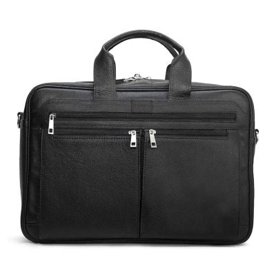 Black Expandable Travel Laptop Bag – Sleek Business Carry-On