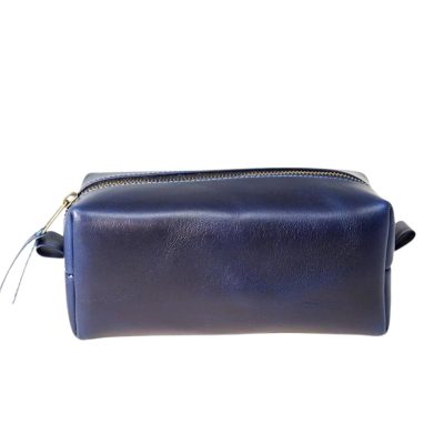 AzureTide Leather Dopp Kit