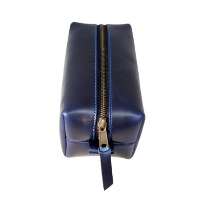 AzureTide Leather Dopp Kit