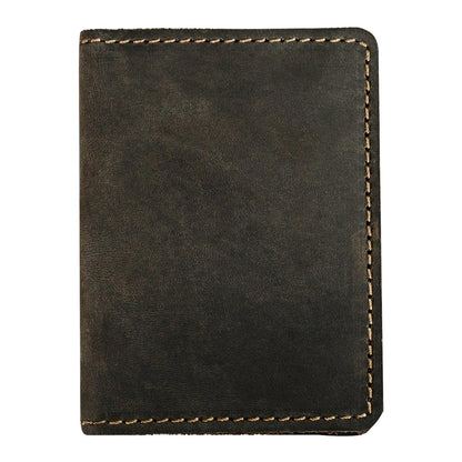 Luxe Slim Leather Bifold Wallet – Minimalist Elegance for Everyday Use