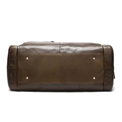 Caper Leather Weekender Bag – Stylish Getaway Essential