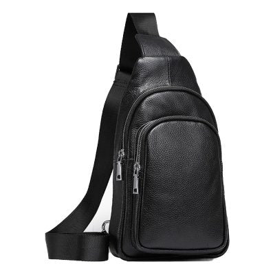 Casper Urban Leather Sling Bag – Compact Crossbody for Everyday Carry