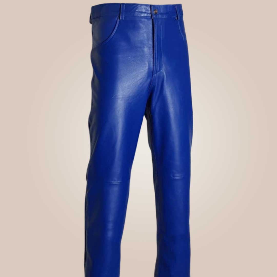 custom elvis leather costume front angle