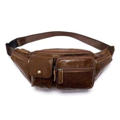 Voyager Leather Fanny Pack – Hands-Free Style for Modern Movement