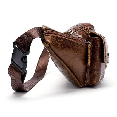 Voyager Leather Fanny Pack – Hands-Free Style for Modern Movement