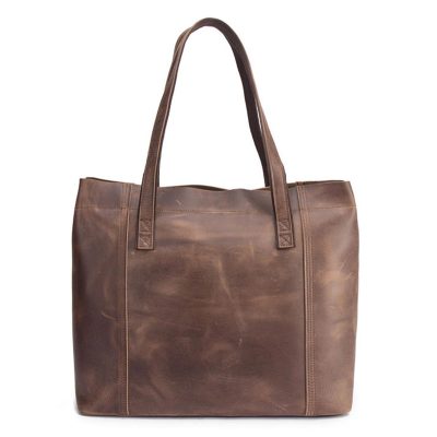Evelyn Medium Leather Tote Bag